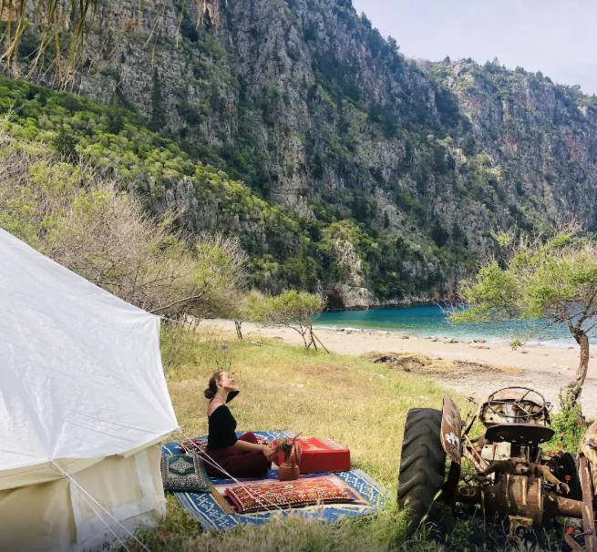 Butterfly Valley Beach Glamping With Food Ölüdeniz Exterior foto